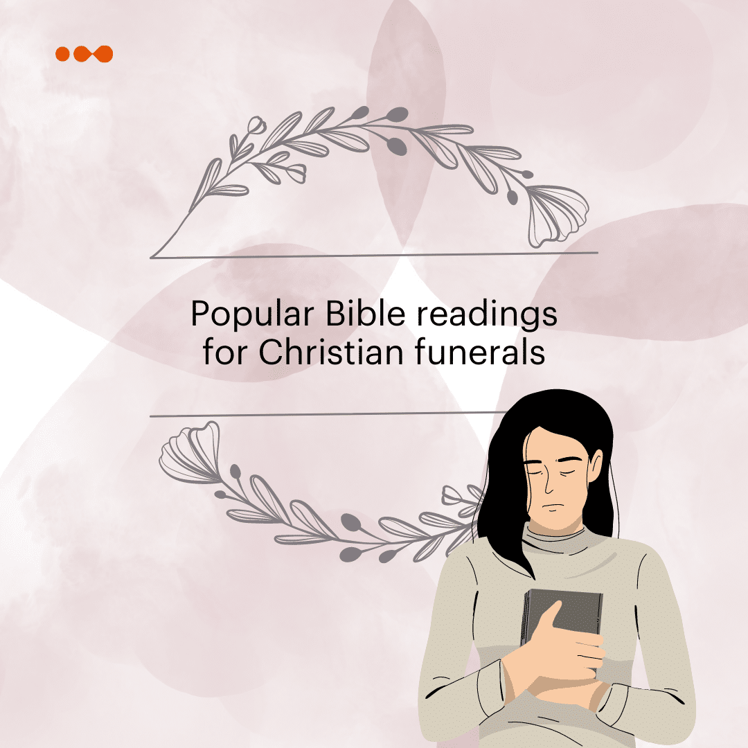 Popular Bible readings for Christian funerals
